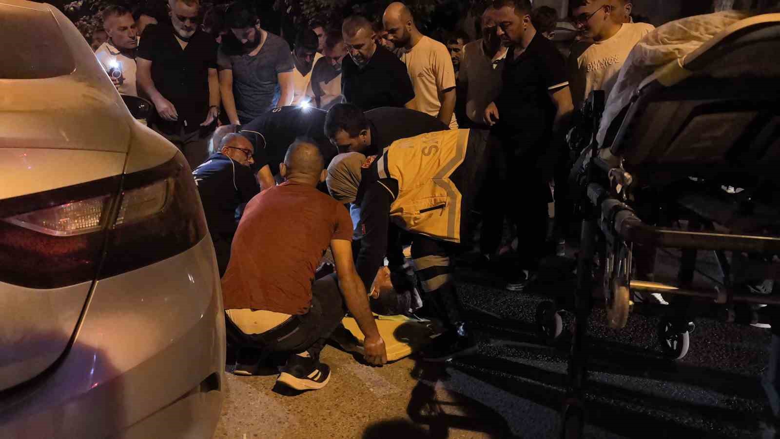 Otomobil ile motosiklet çarpıştı: 1 ağır yaralı 