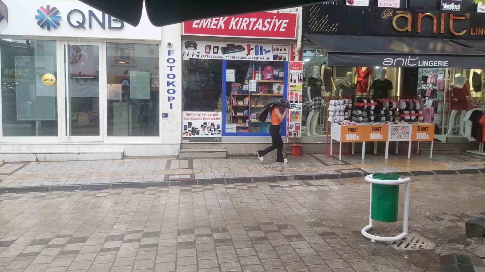 Kırklareli’nde sağanak etkili oldu 