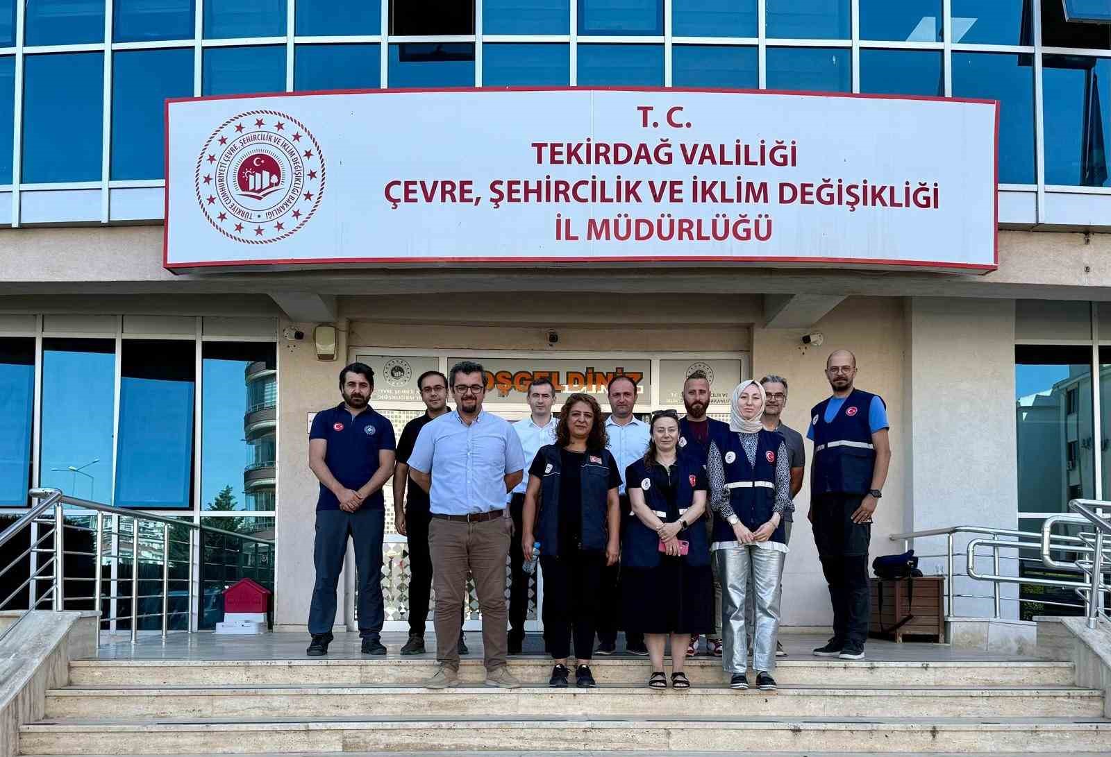 Tekirdağ’da Marmara Denizi için 4 gün süren çevre denetimi 