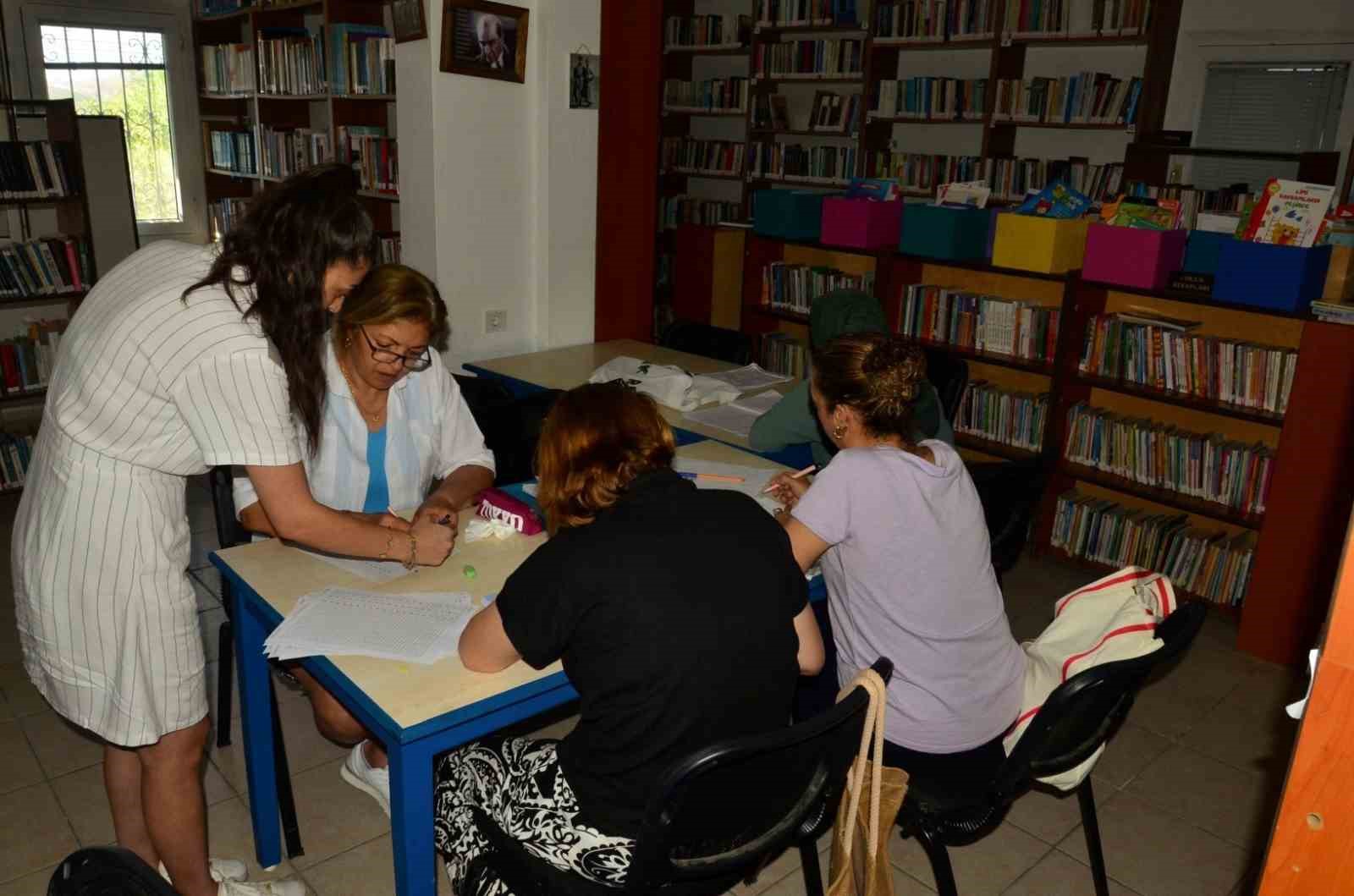 Bodrum’da yetişkinlere yönelik okuma yazma seferberliği 