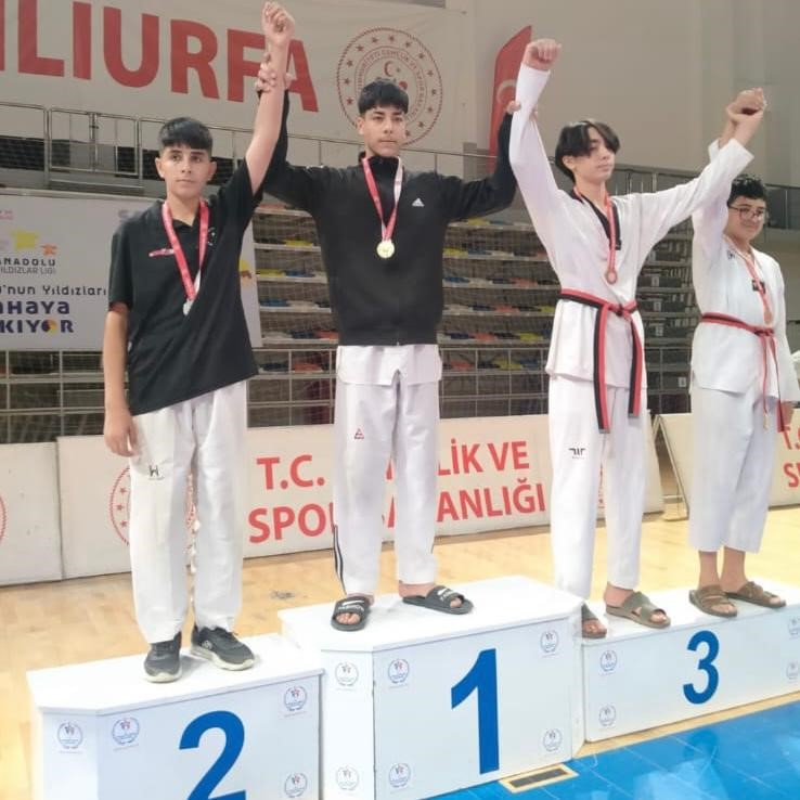 Elazığ erkek takımı taekwondoda şampiyon oldu 