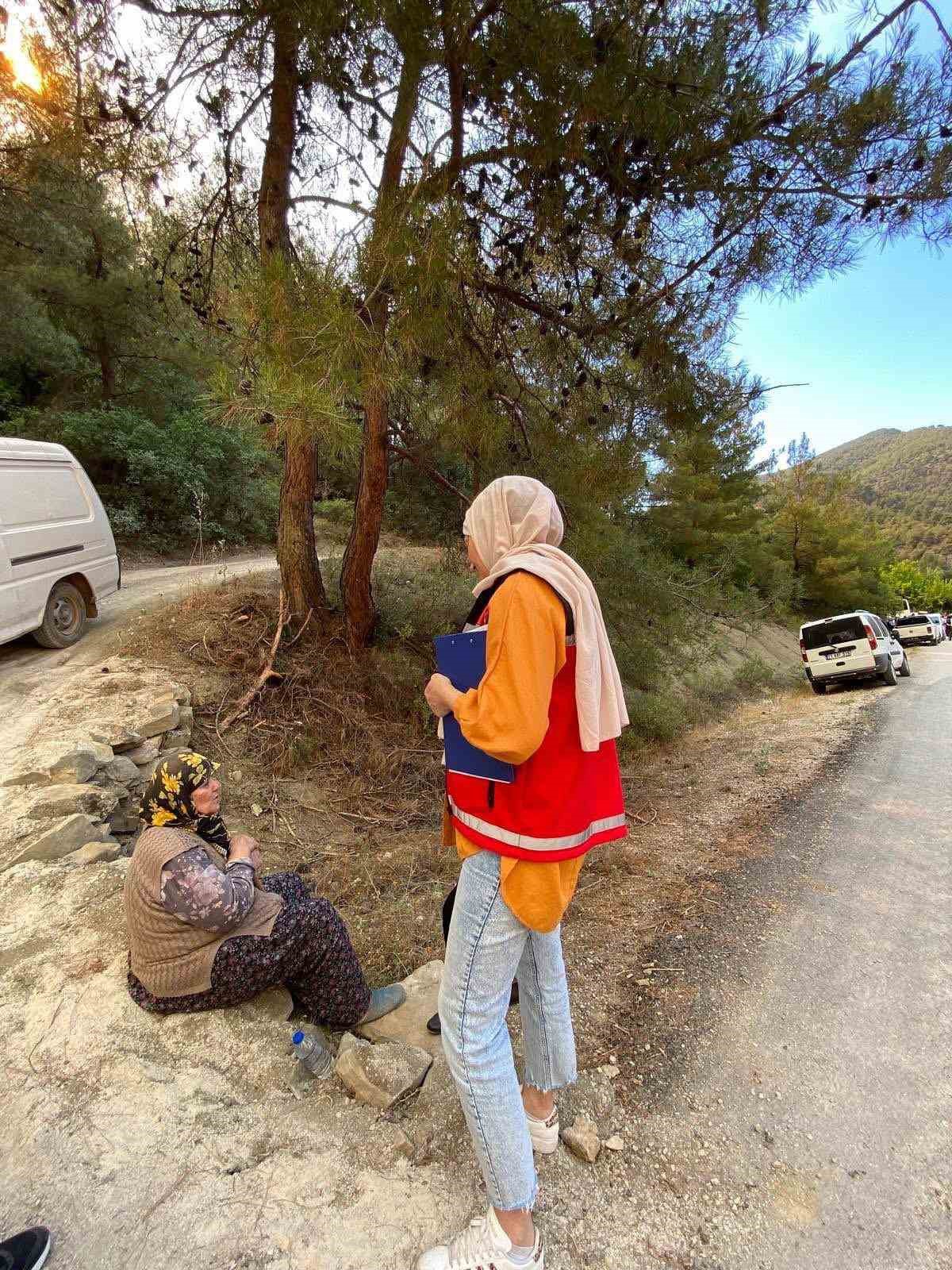 Gölpazarı’nda orman yangınına psikososyal destek 