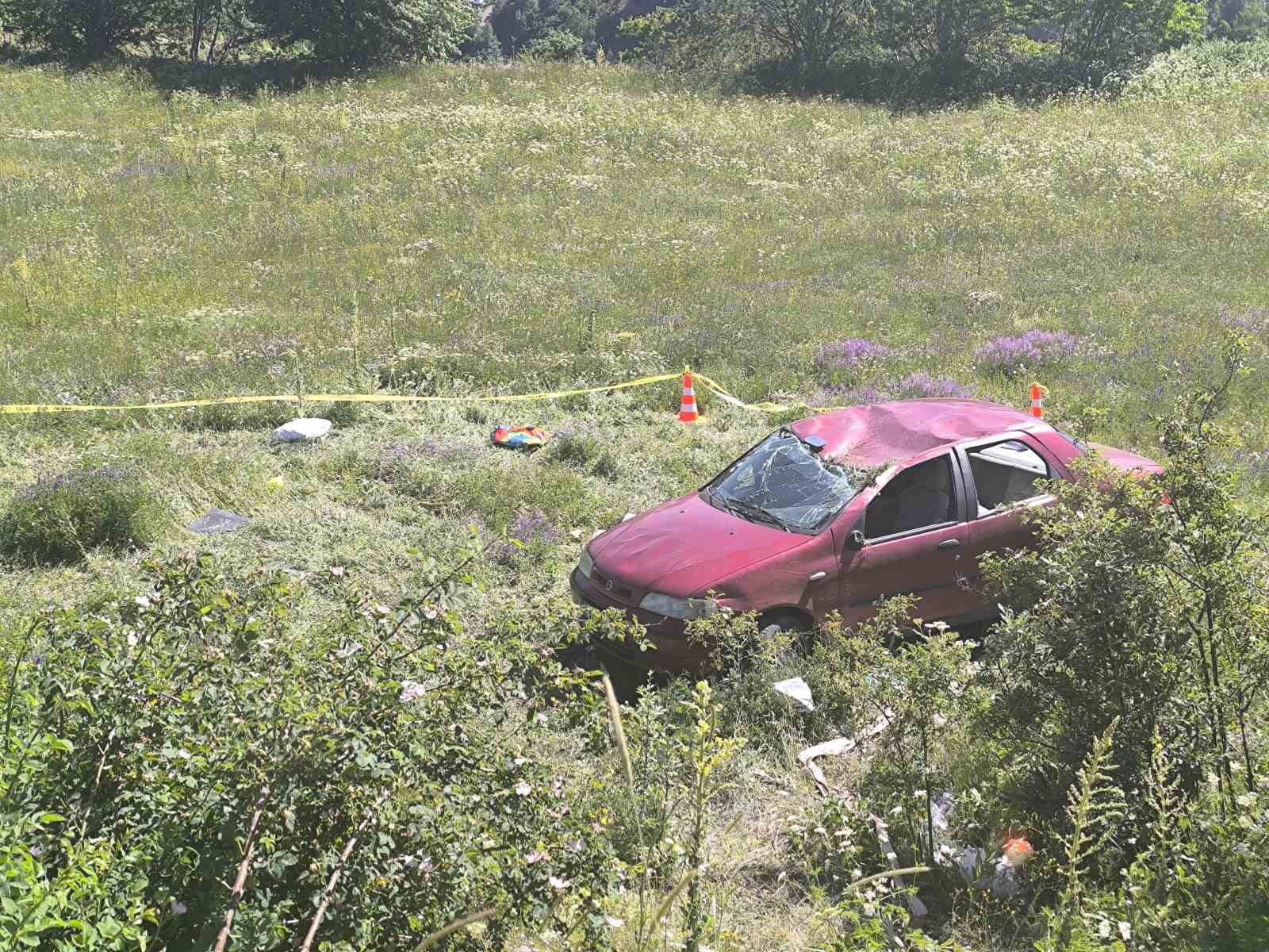 Kastamonu’da otomobil uçuruma yuvarlandı: 1 ölü, 4 yaralı 