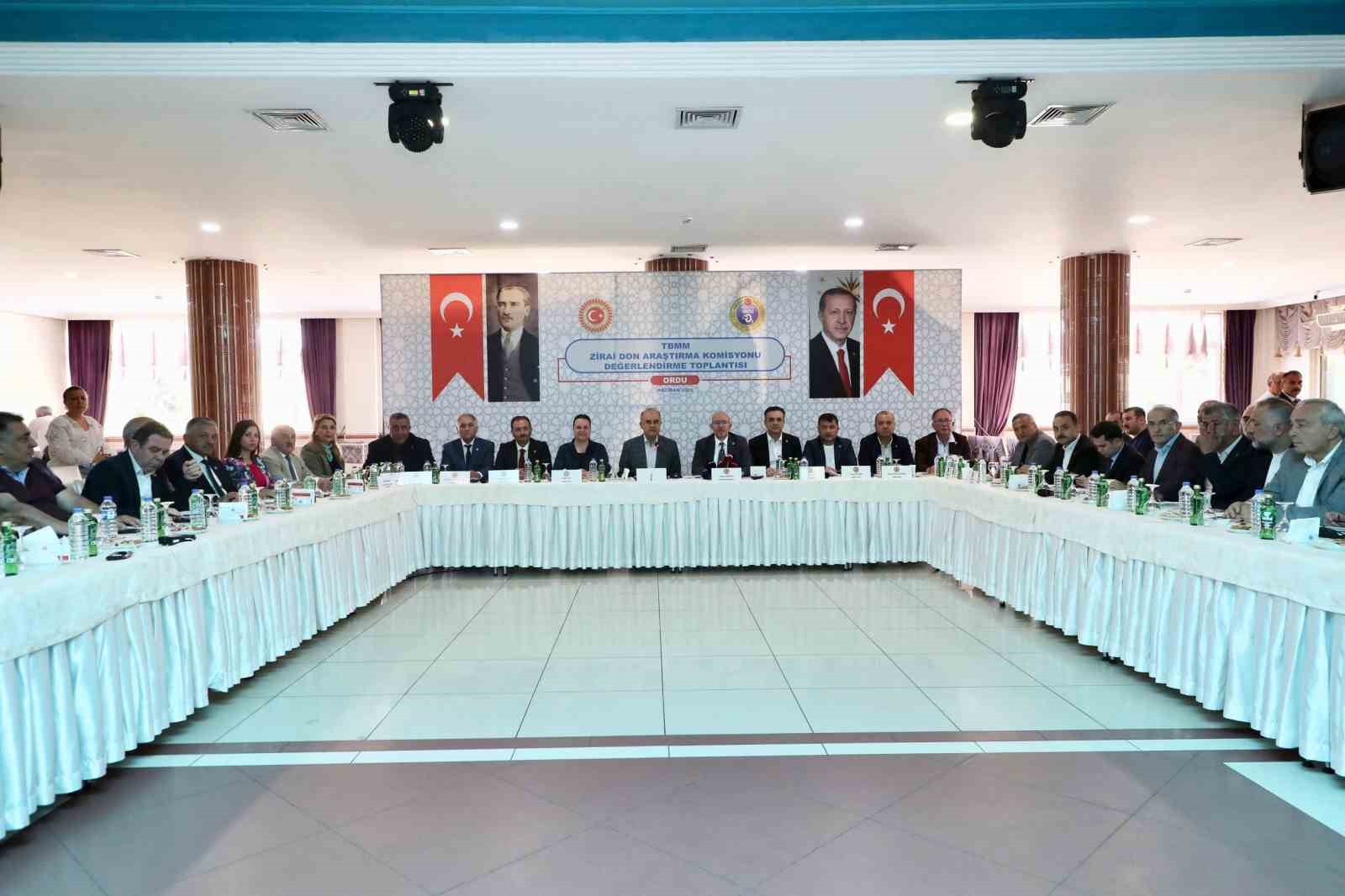 TBMM Zirai Don Olayını Araştırma Komisyonu Ordu’da