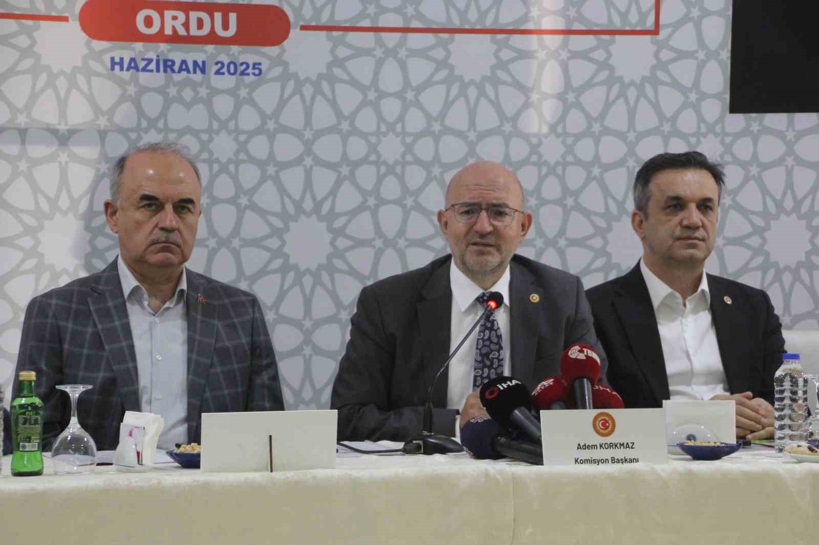 TBMM Zirai Don Olayını Araştırma Komisyonu Ordu’da 