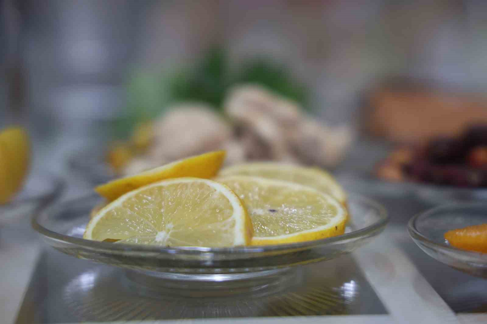 Saray şerbetleri yaz hararetini alıyor 