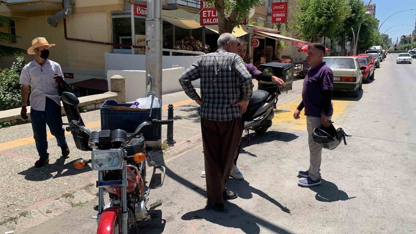Karaman’da çaldığı motosikletle kaza yapan şahıs yaralandı 