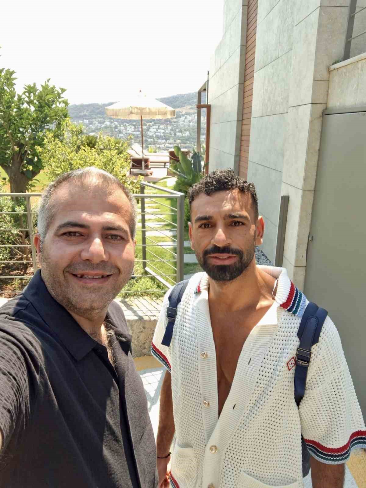 Premier Lig’in gol kralı Muhammed Salah, Bodrum’a hayran kaldı 