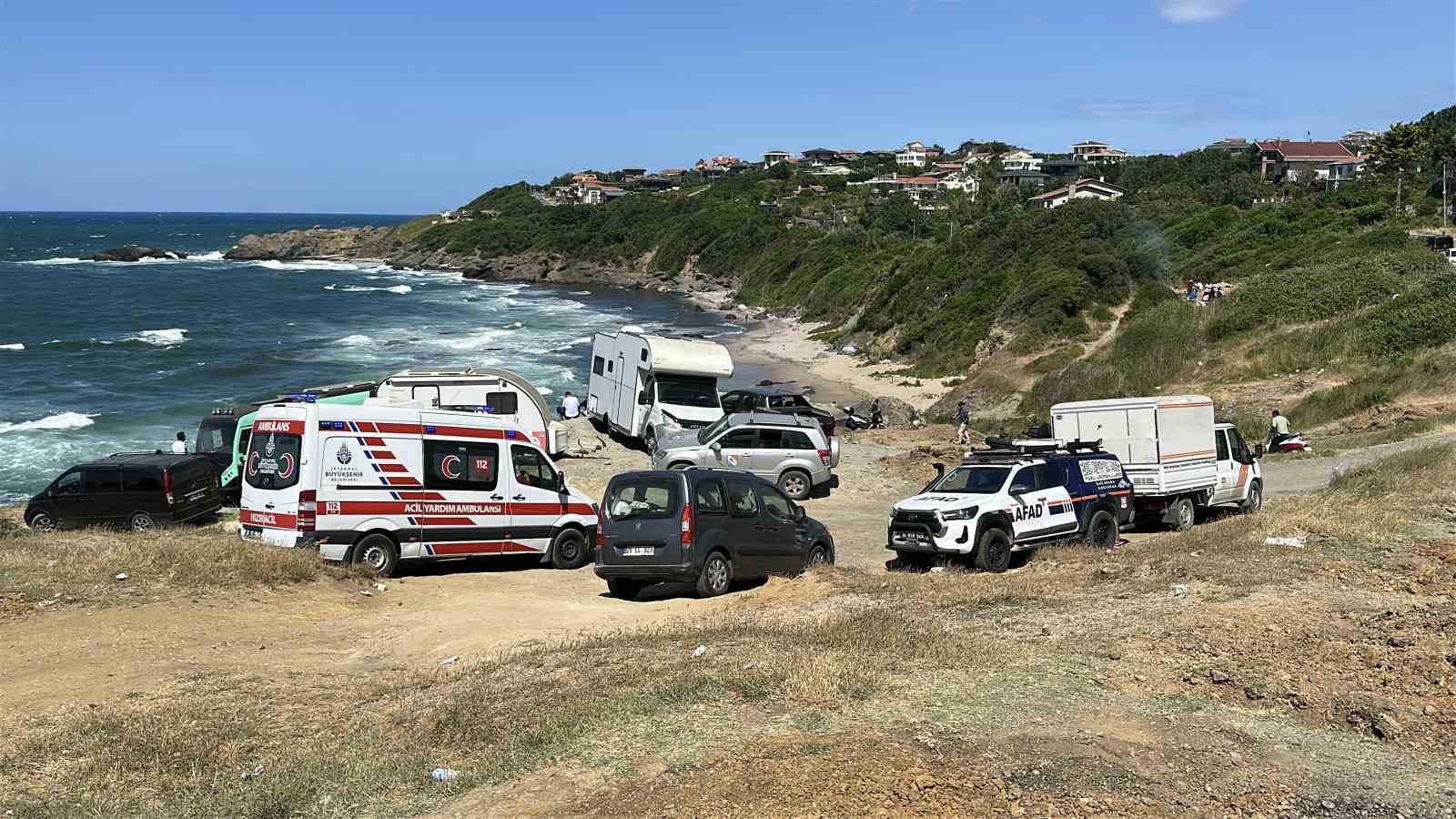 Beykoz’da denize giren 4 kişiden biri ağır yaralandı, bir kişiyi arama çalışmaları devam ediyor 
