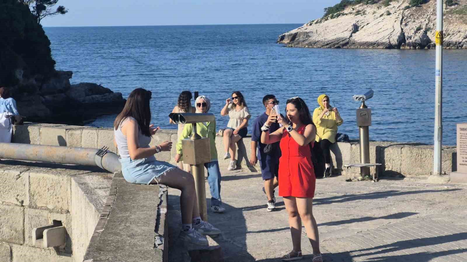 Amasra’da hafta sonu yoğunluğu 
