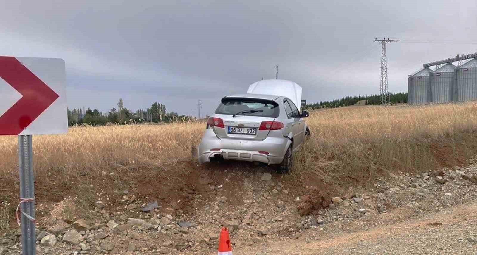 Kırıkkale’de trafik kazası: 4 yaralı 