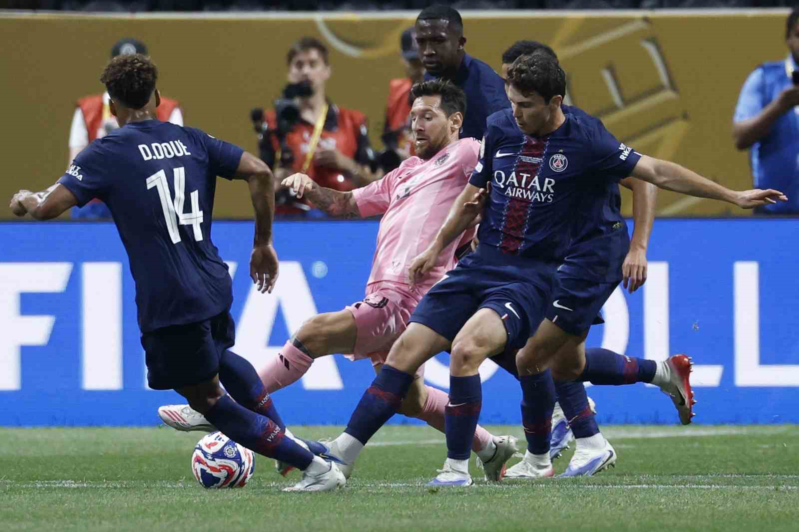 PSG, Messi’li Inter Miami’yi farklı geçti, adını çeyrek finale yazdırdı 