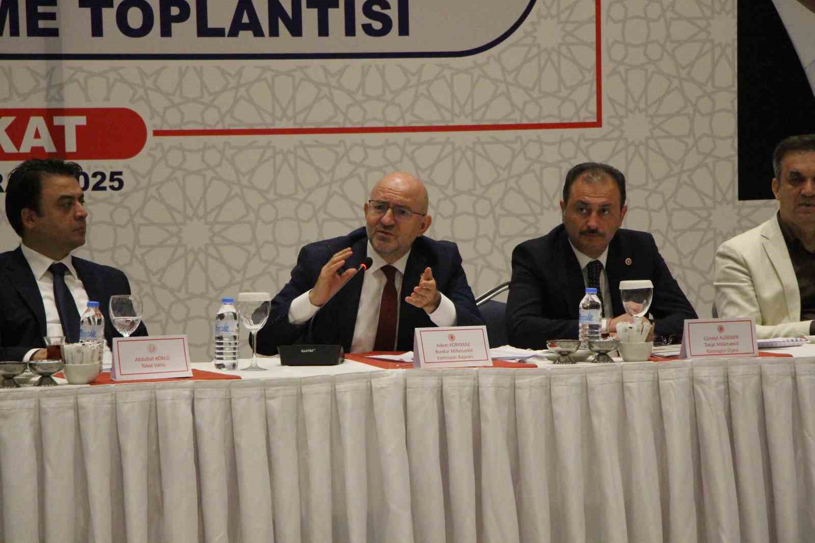 TBMM Zirai Don Olayını Araştırma Komisyonu Başkanı Korkmaz: 
