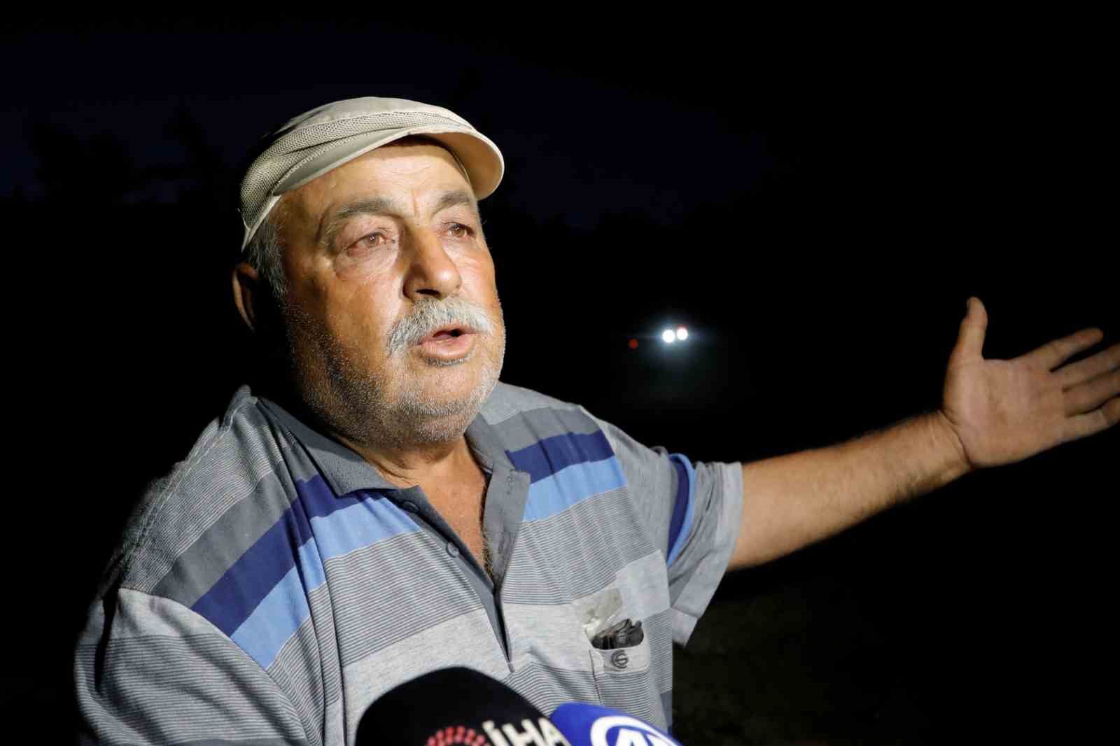 İzmir’deki orman yangını haberlerini izlerken alevleri kapısında buldu 