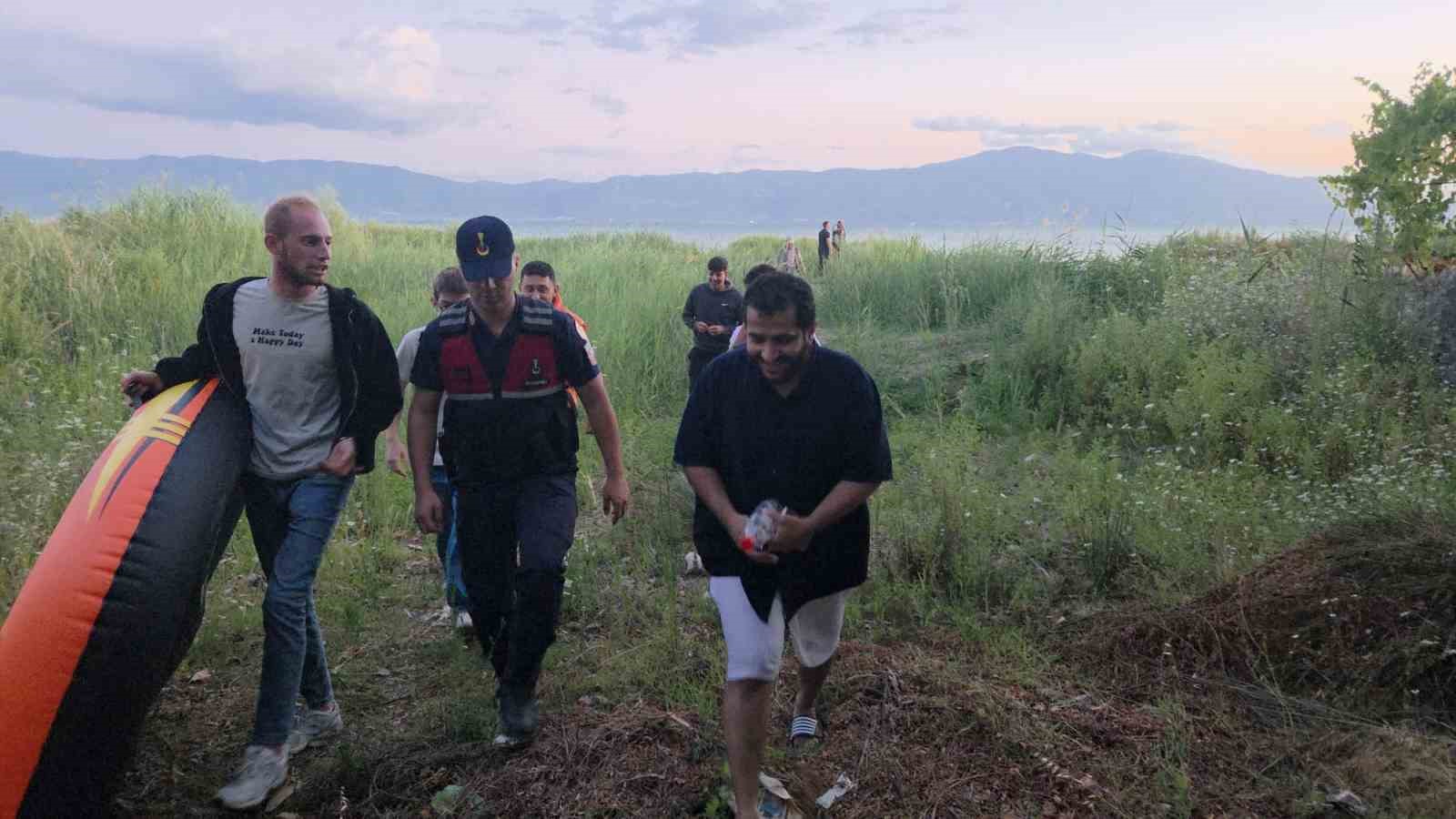 Suudi Arabistanlı turist botla açıldığı İznik Gölü’nde mahsur kaldı 