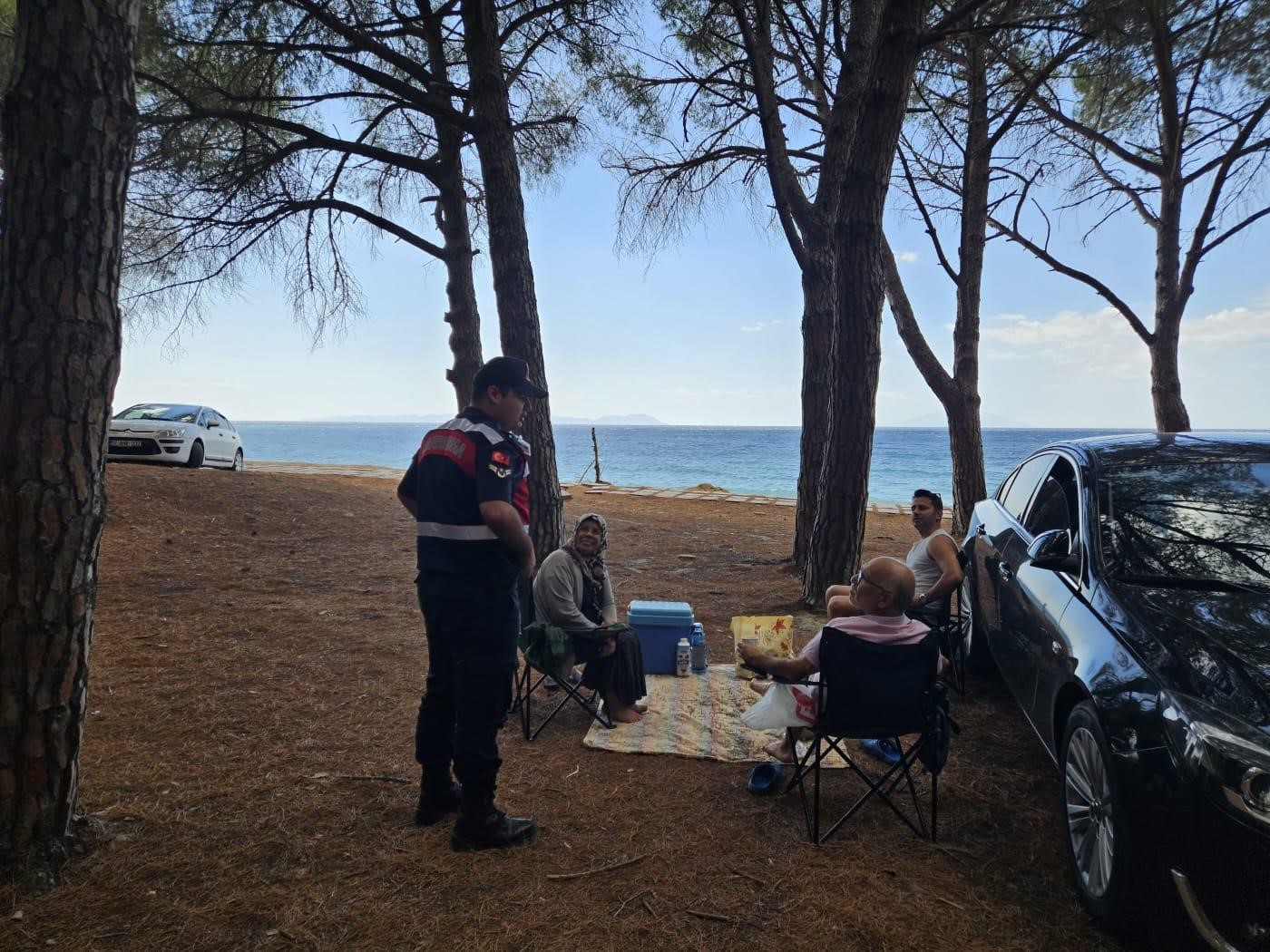 Çanakkale’de yangınlara karşı vatandaşlar bilgilendirildi 