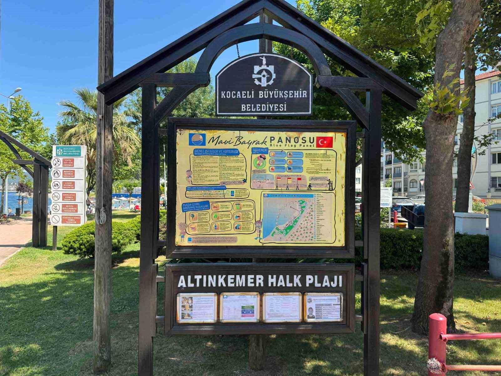 Kocaeli’nin mavi bayraklı plajlarına tam not 