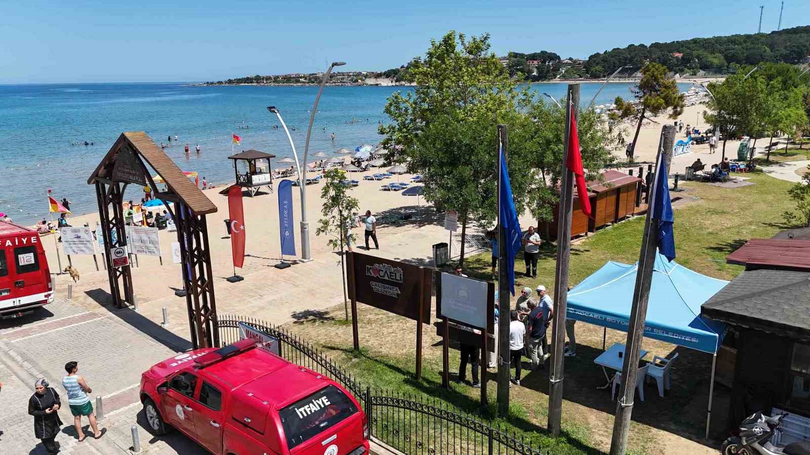 Kocaeli’nin mavi bayraklı plajlarına tam not 