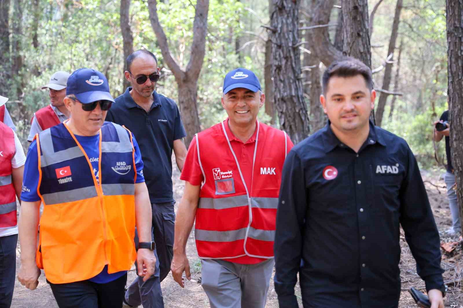 Manavgat’ta afet bilinci ve gönüllülük için doğa yürüyüşü 