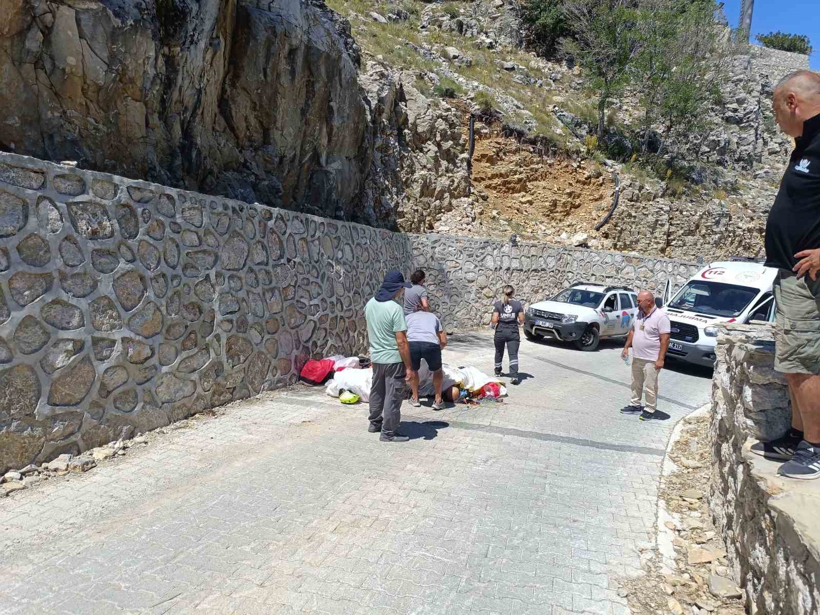 İsviçreli turist paraşüt kazasında hayatını kaybetti 