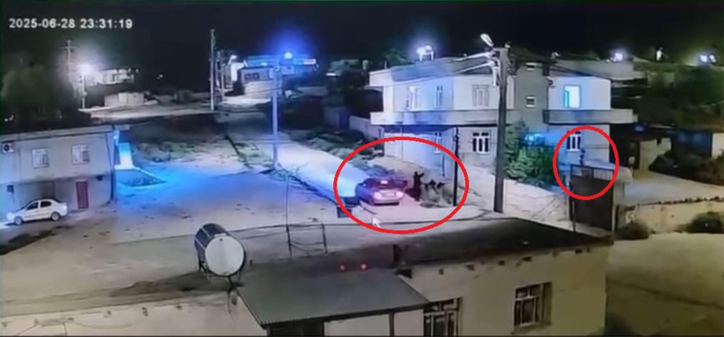 Diyarbakır’da kız kaçıran gencin annesinin vurulma anı ortaya çıktı
