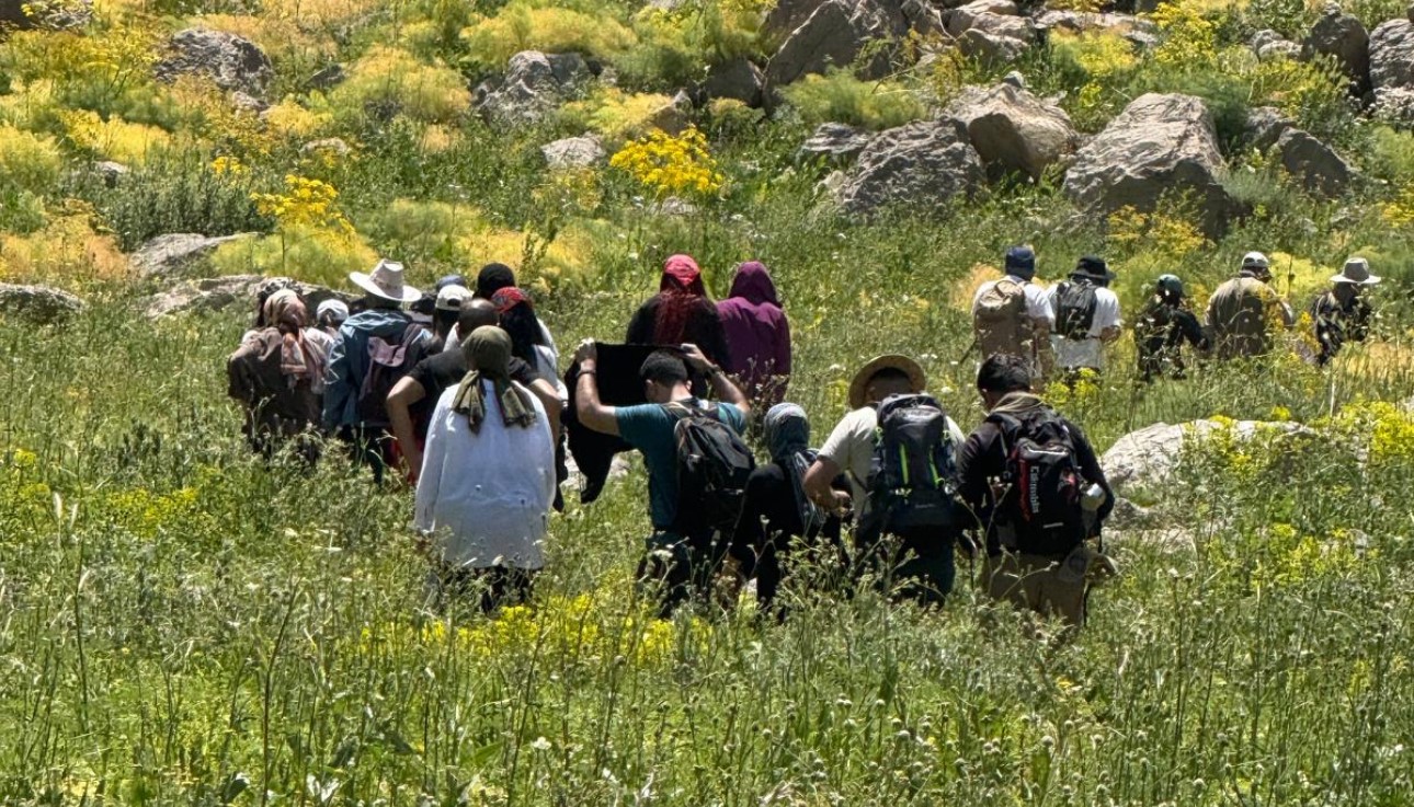 40 kişilik grup Cennet-Cehennem Vadisi’nde doğa yürüyüşü gerçekleştirdi 