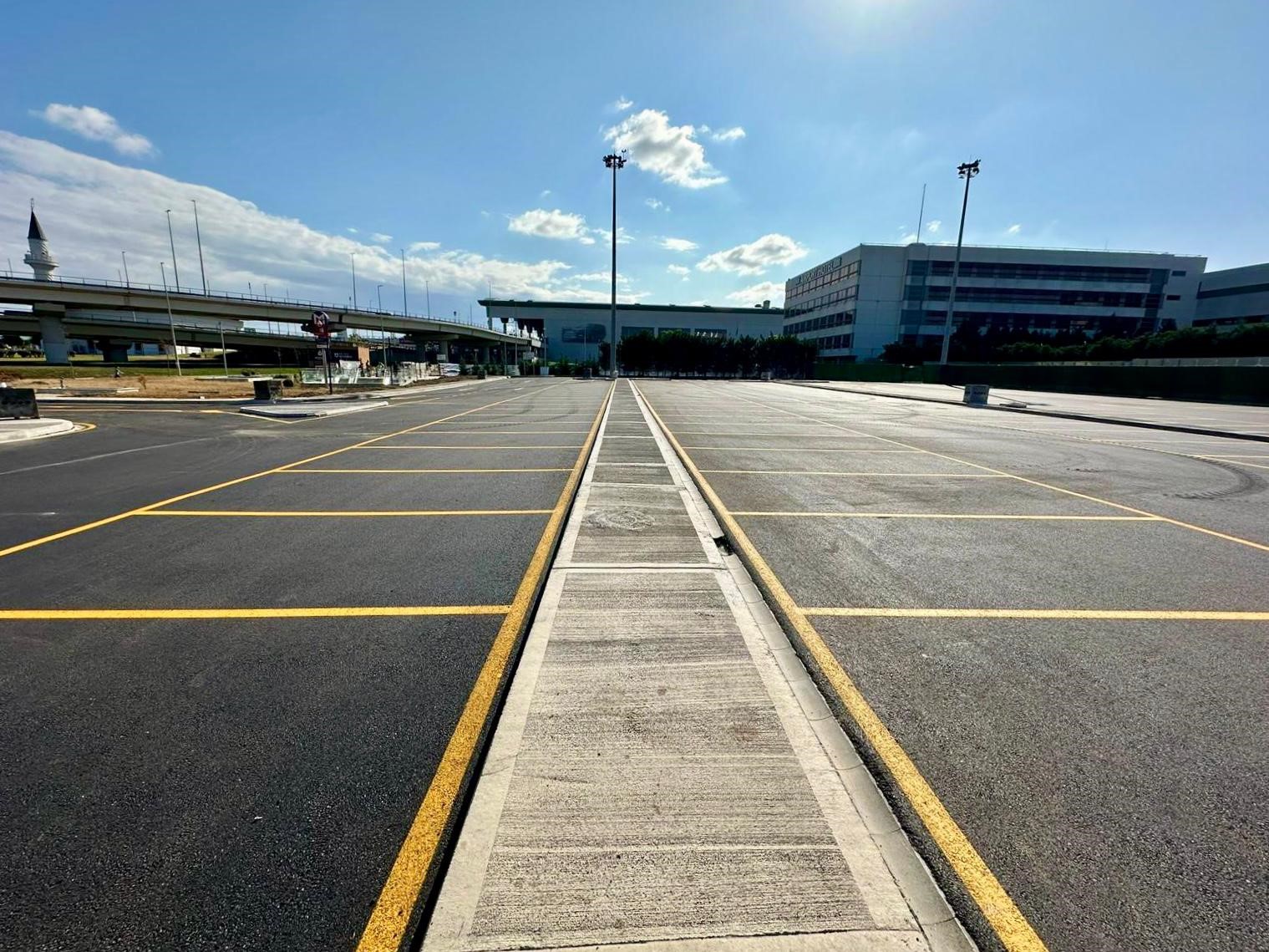 Sabiha Gökçen’de 144 araçlık yeni otopark bugün hizmete girdi 