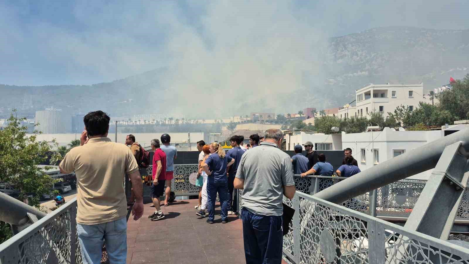 Bodrum’daki yangın kontrol altına alındı 