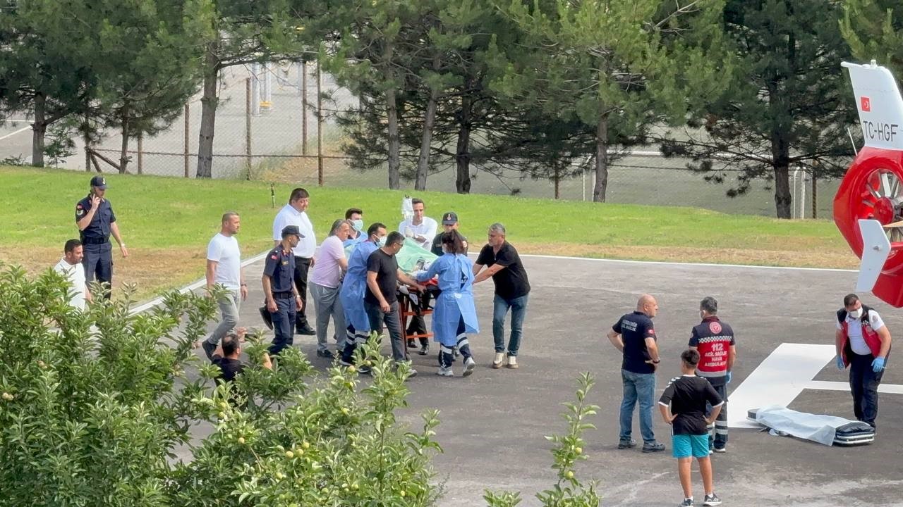 Fabrikada oksijen tankı patladı: 1 ağır yaralı 