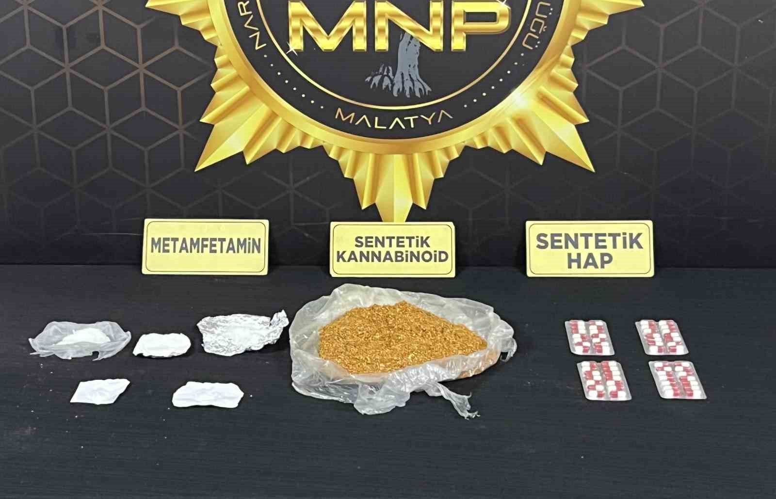 Malatya’da uyuşturucu operasyonu: 8 tutuklama 