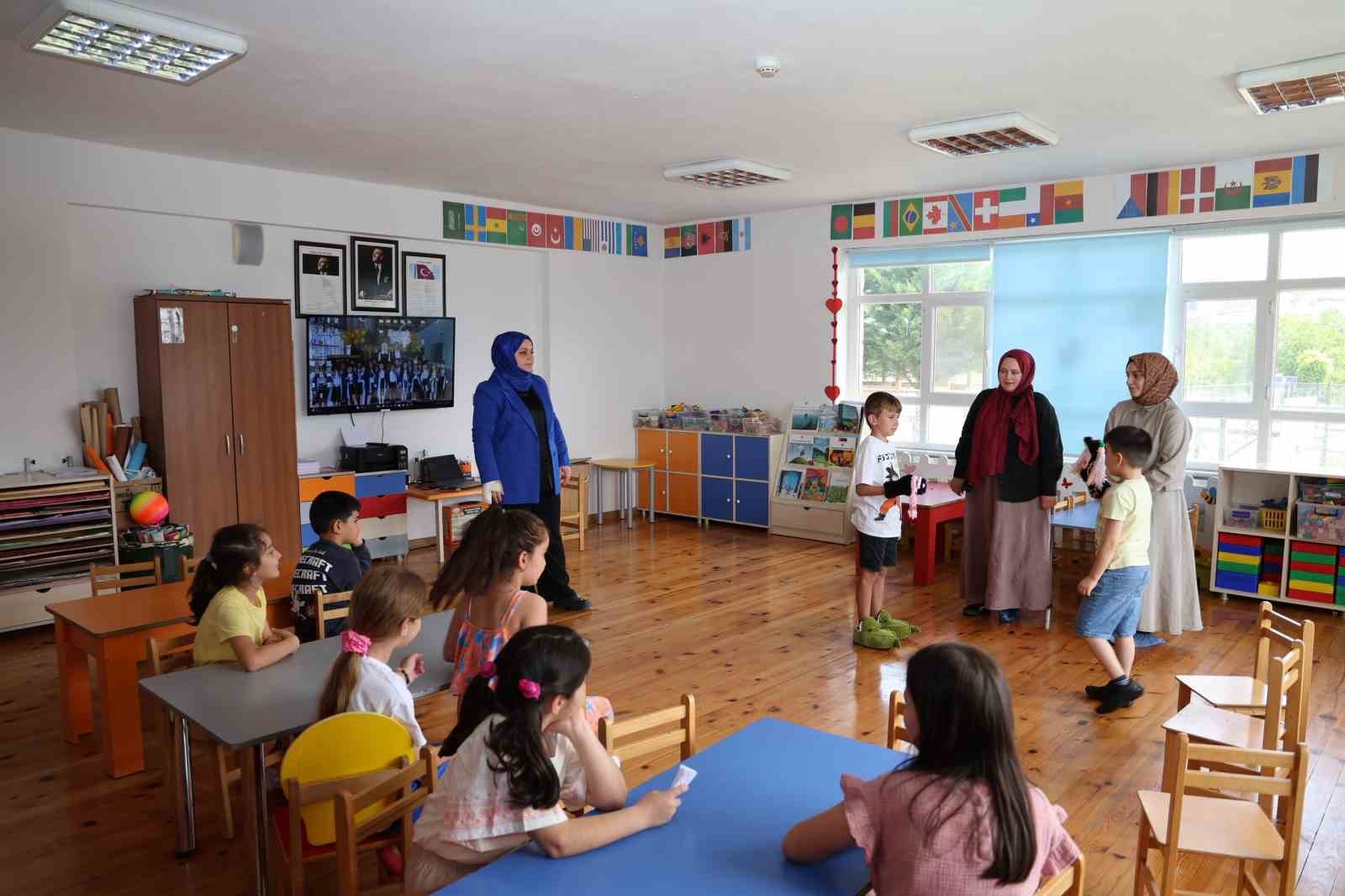 Düzce Üniversitesi çocuk kampüsü başladı 