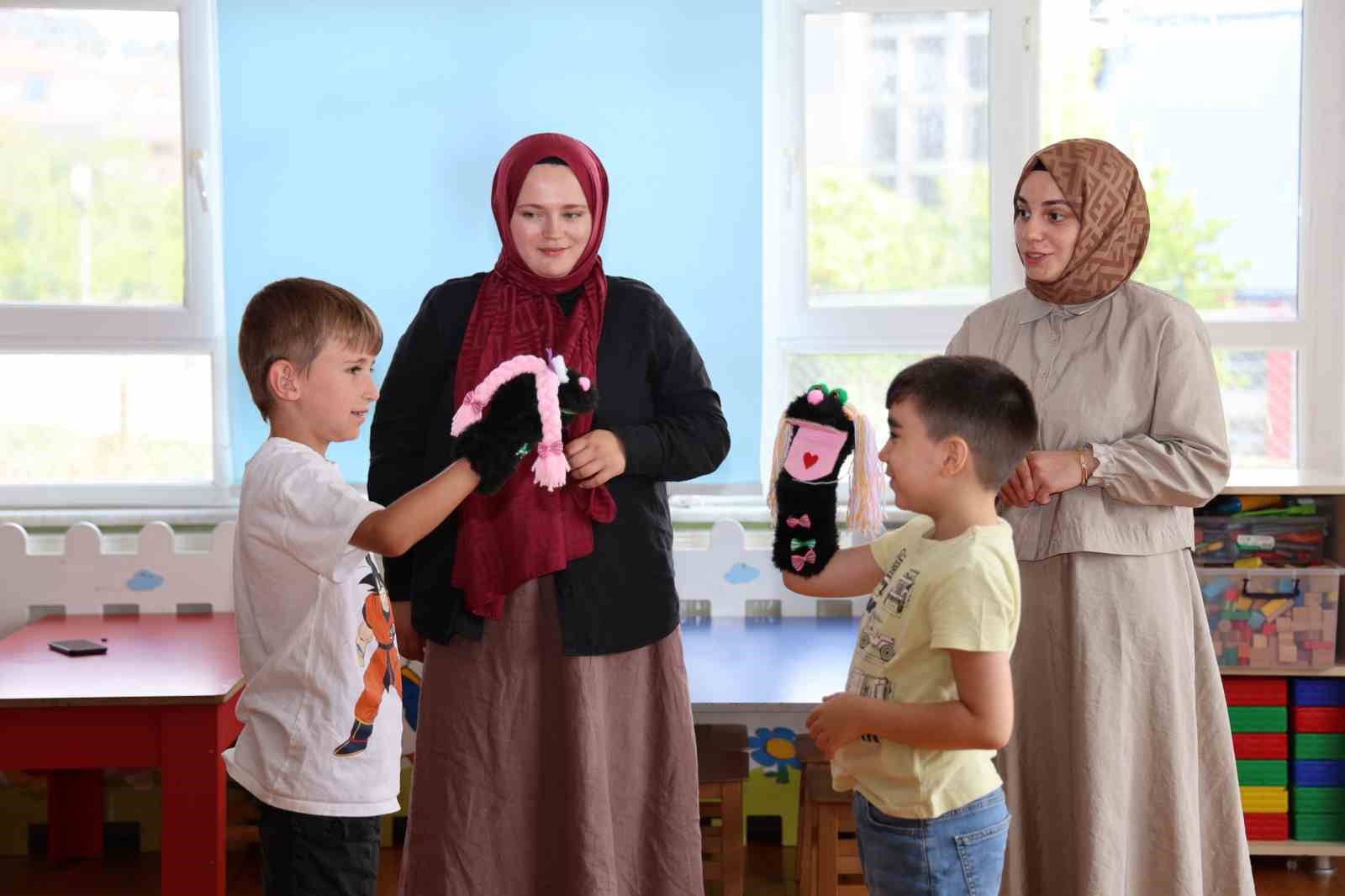 Düzce Üniversitesi çocuk kampüsü başladı 