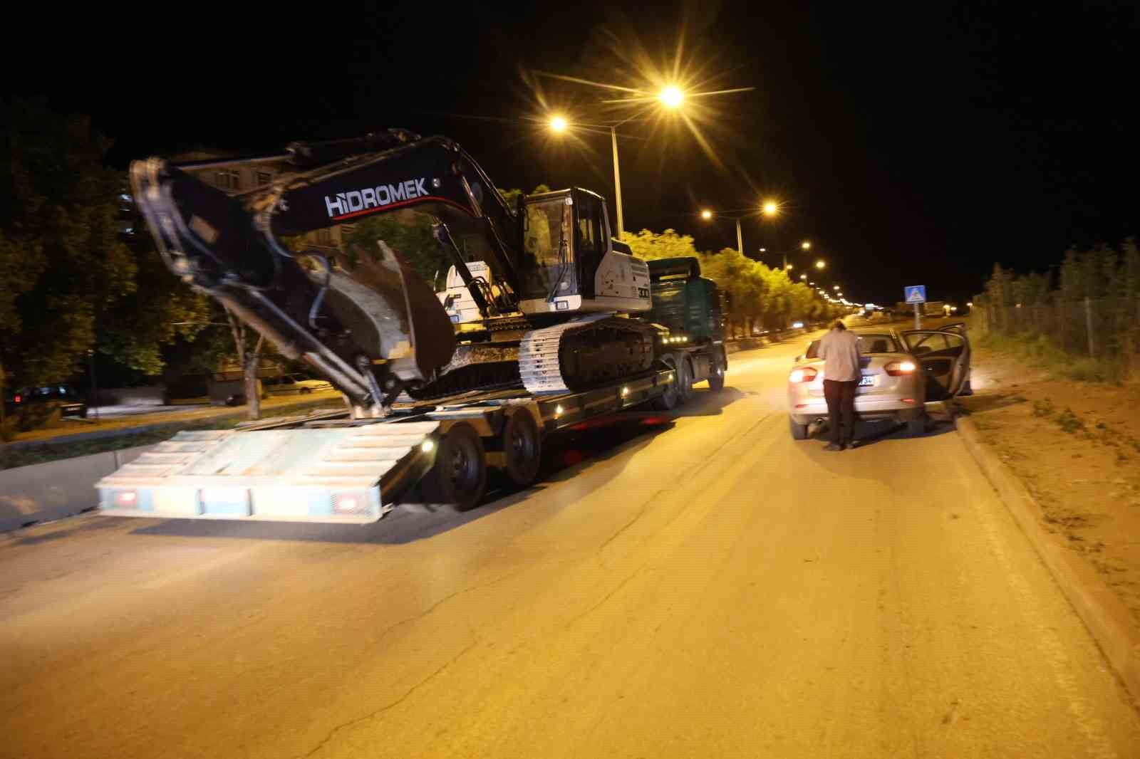 Kırıkkale Belediyesi, orman yangınına müdahale için ekip sevk etti 
