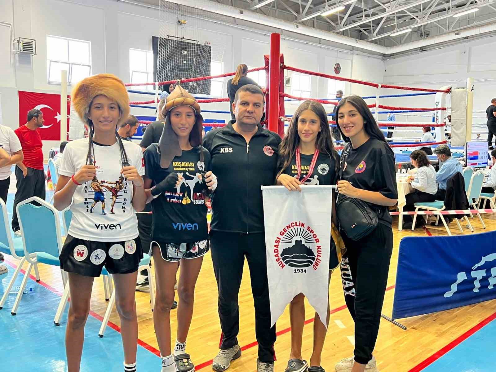 Kuşadasısporlu Eda Yıldırım Türkiye Şampiyonu oldu