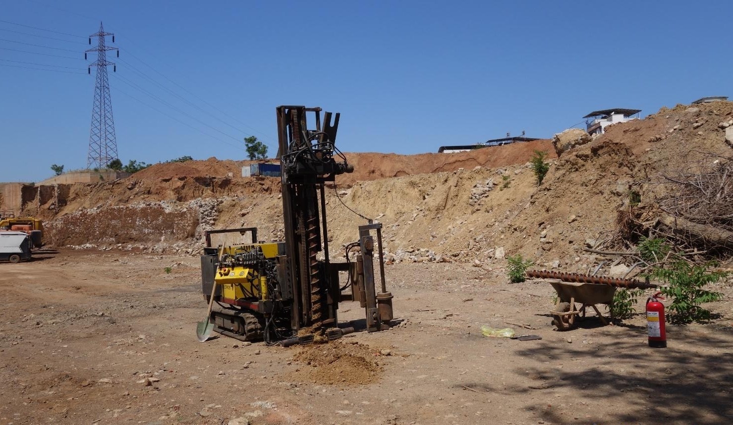 Gaziemir eski kurşun fabrikası alanında sondaj başladı 