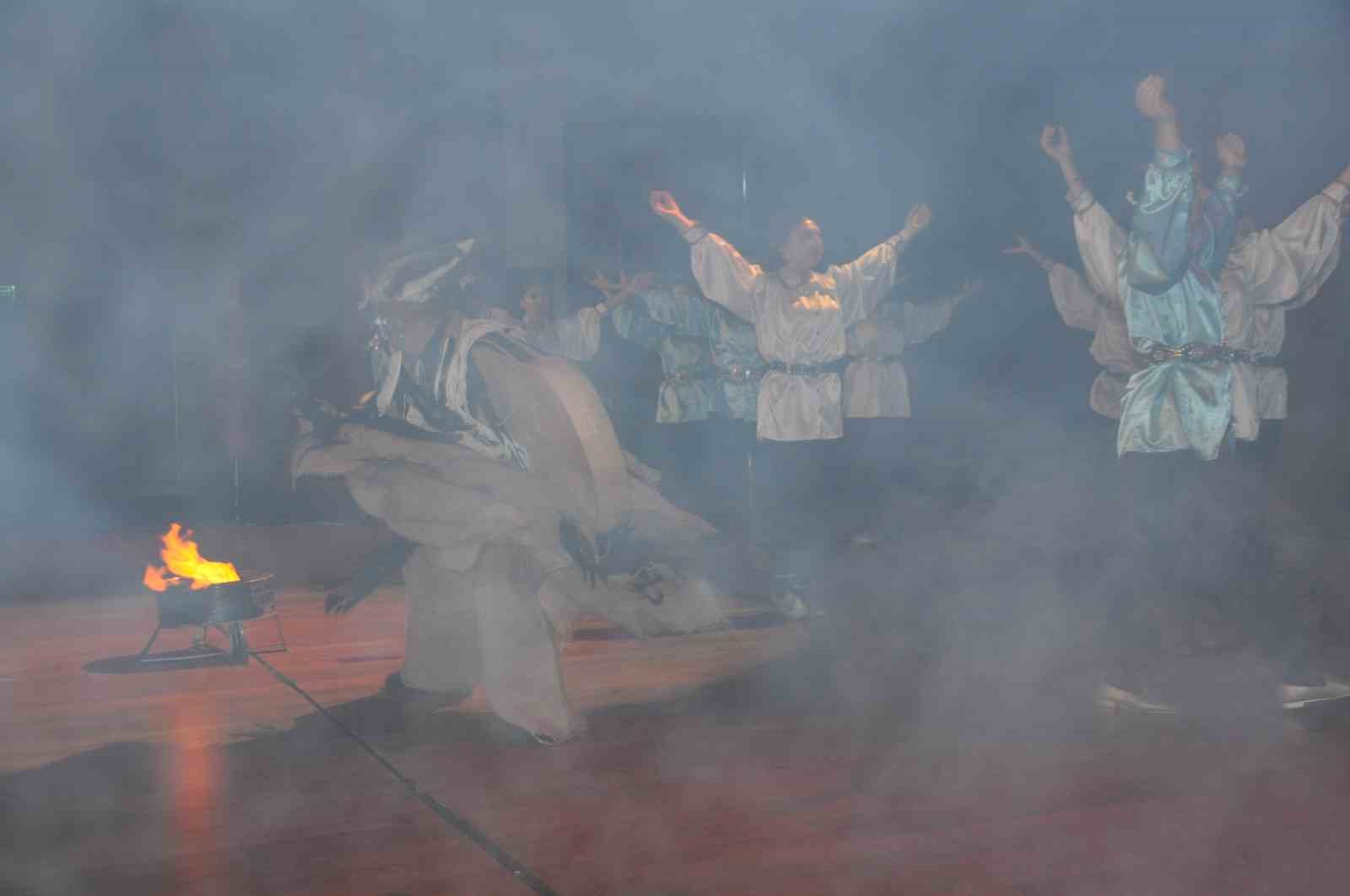 Kars’ta mezuniyet gecesinde bir kişi yanma tehlikesi yaşadı 