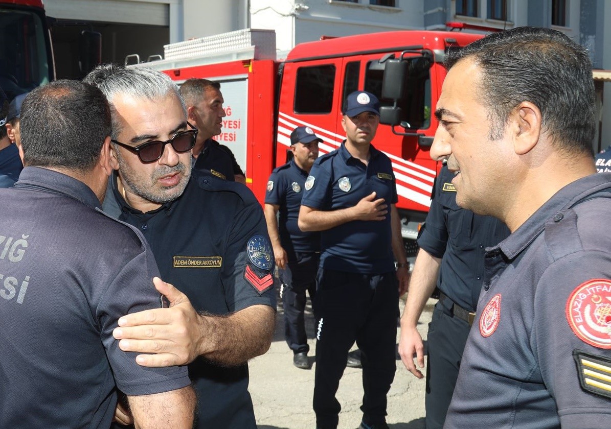 Hatay’daki orman yangınına Elazığ Belediyesinden destek 