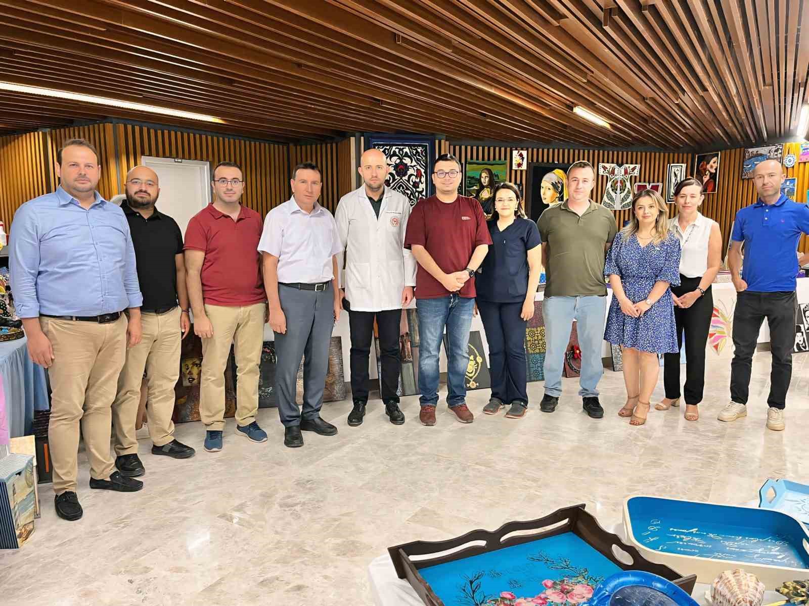 Antalya Şehir Hastanesi AMATEM biriminden farkındalık sergisi 