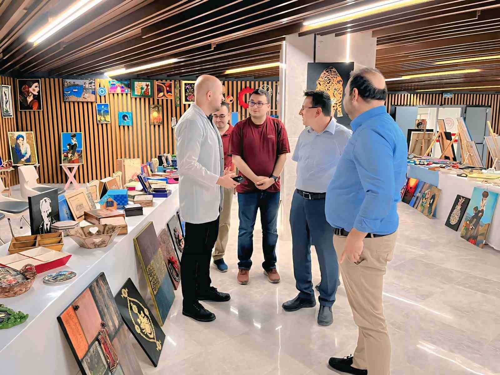 Antalya Şehir Hastanesi AMATEM biriminden farkındalık sergisi 
