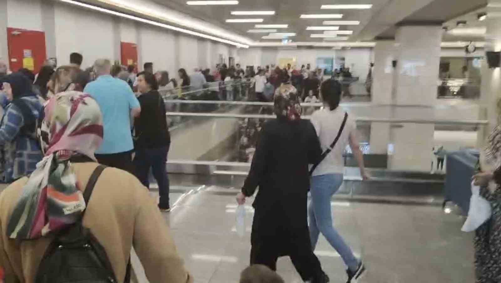 Hastanede yanlış alarm paniği 
