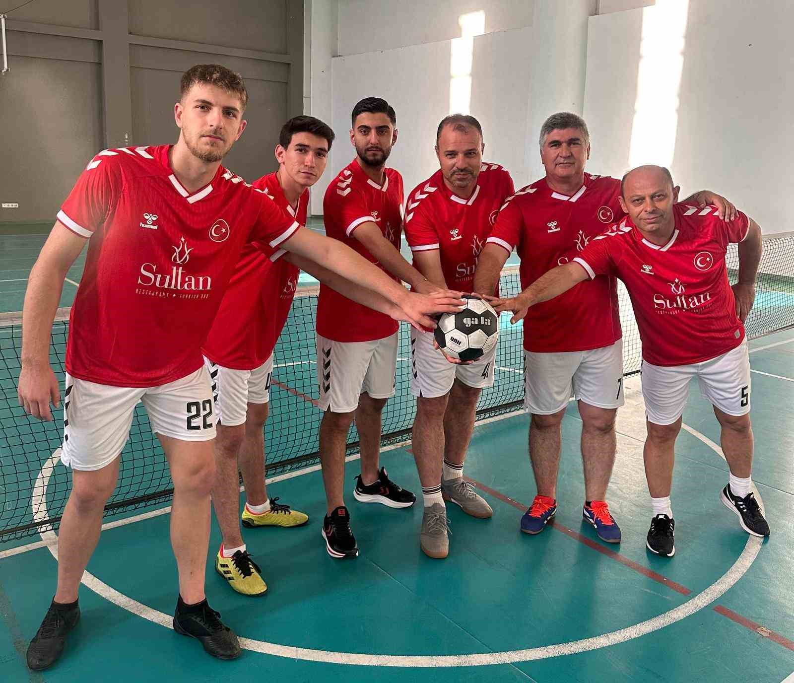 Türkiye Futnet Milli Takımı, Avrupa şampiyonasına gidiyor 