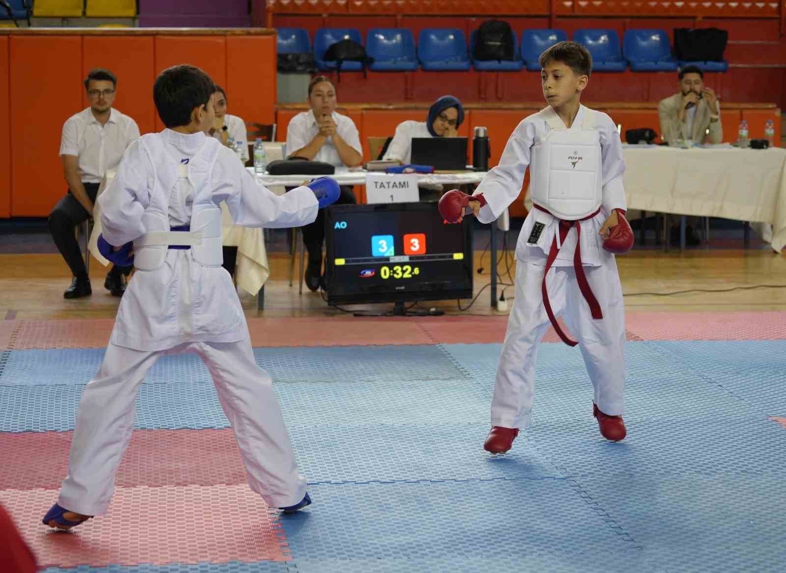 Milli takıma göz kırpan karateciler, ANALİG müsabakalarında ter döküyor 