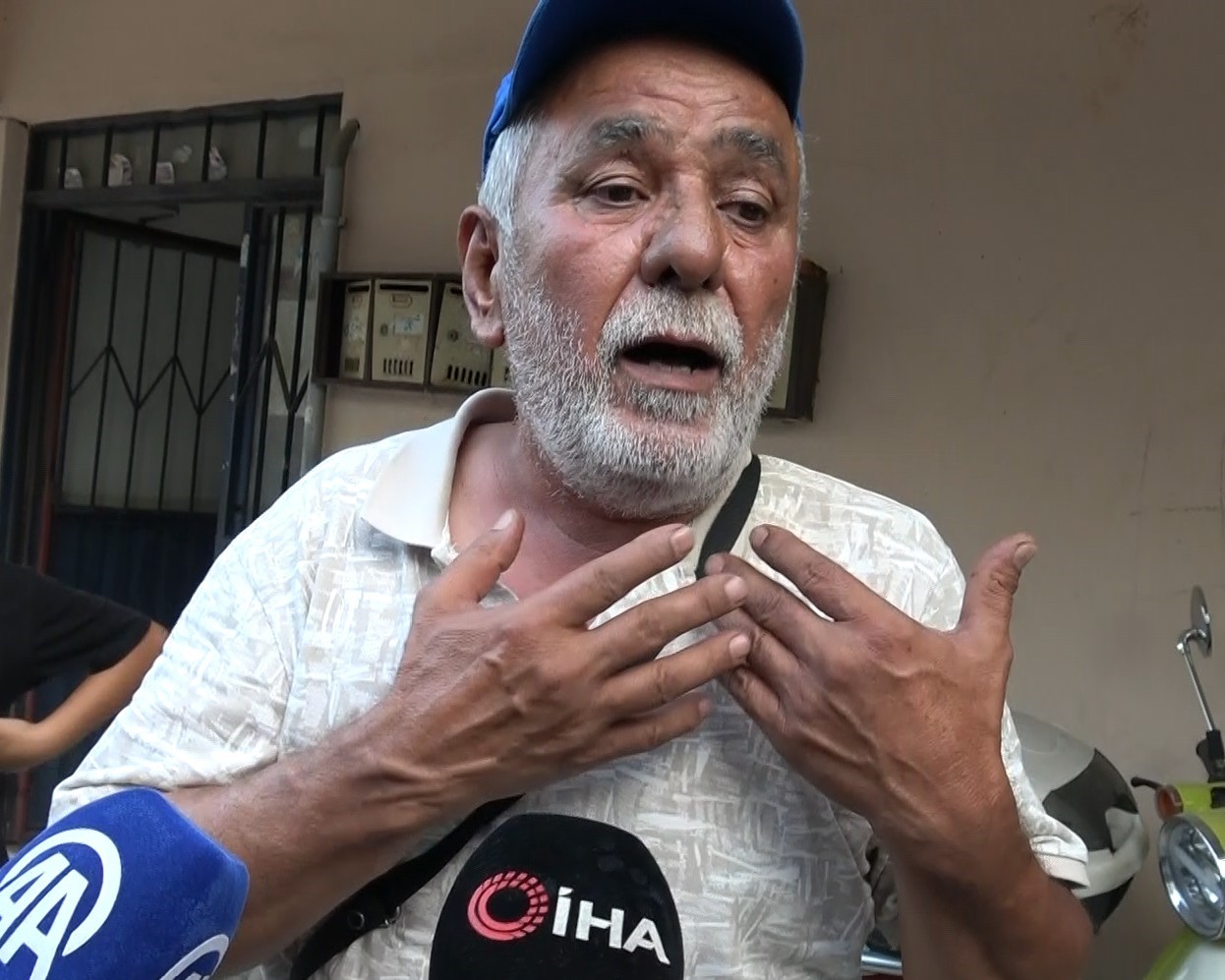 Madde bağımlısı genç evi yaktı, anne ile baba yaşananlara isyan etti 
