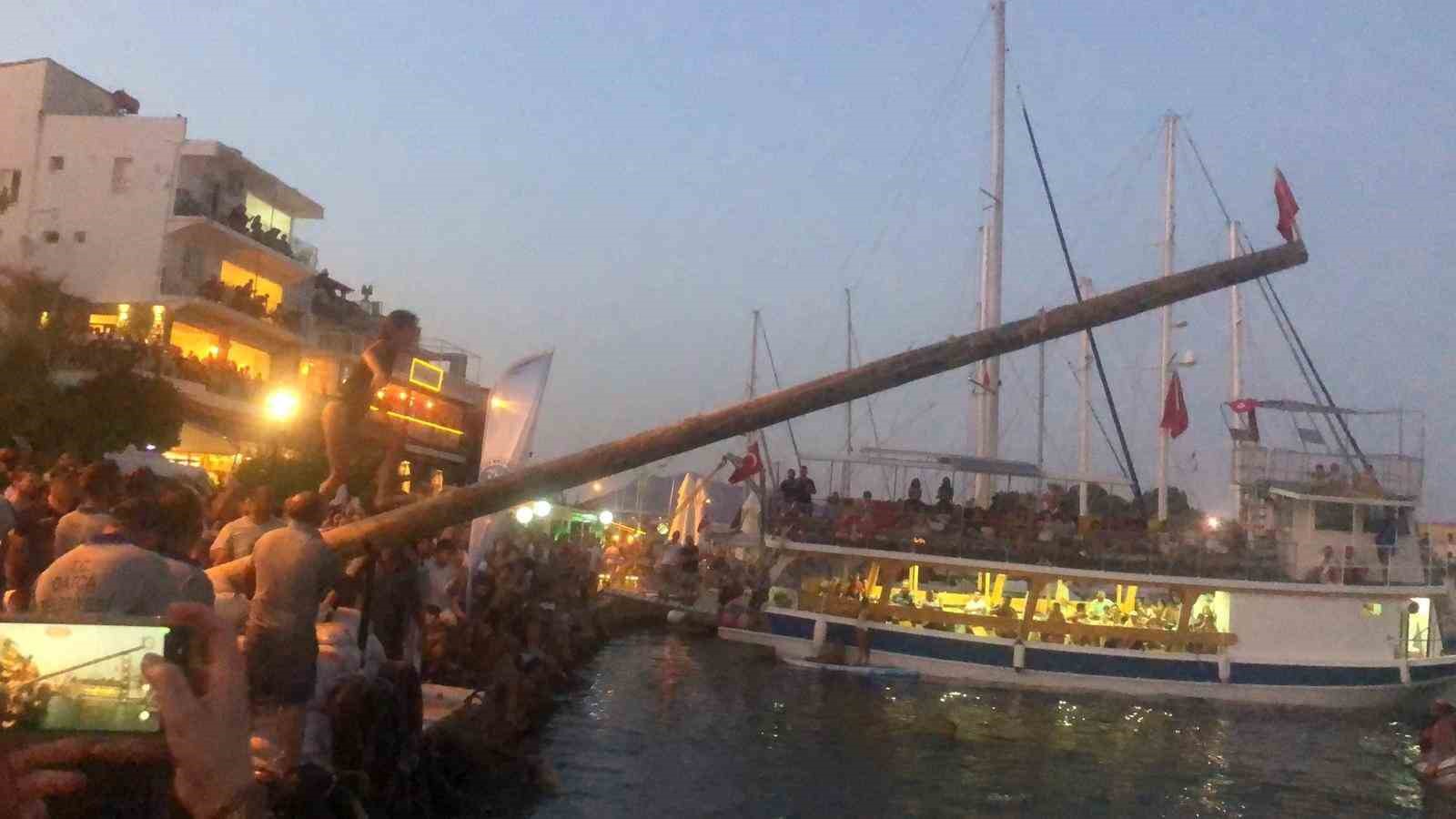 Datça’da Kabotaj Bayramı renkli görüntülere sahne oldu 