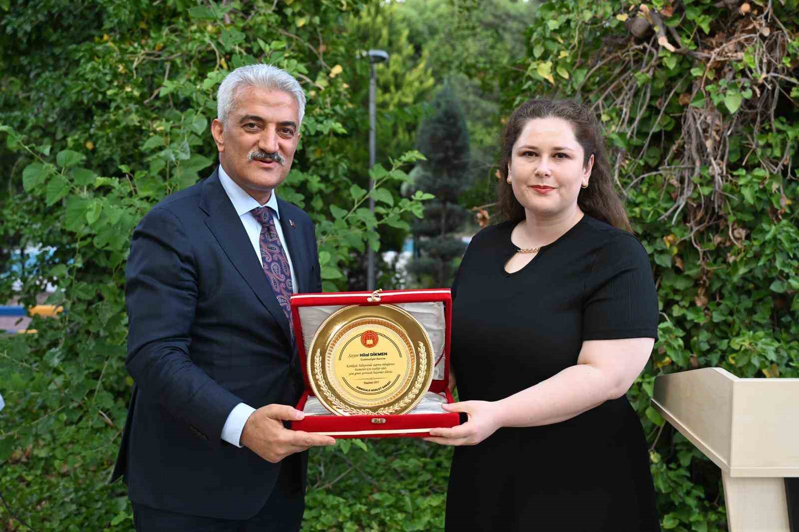 HSK kararnamesiyle görev yeri değişen hâkim ve savcılar için veda programı düzenlendi 