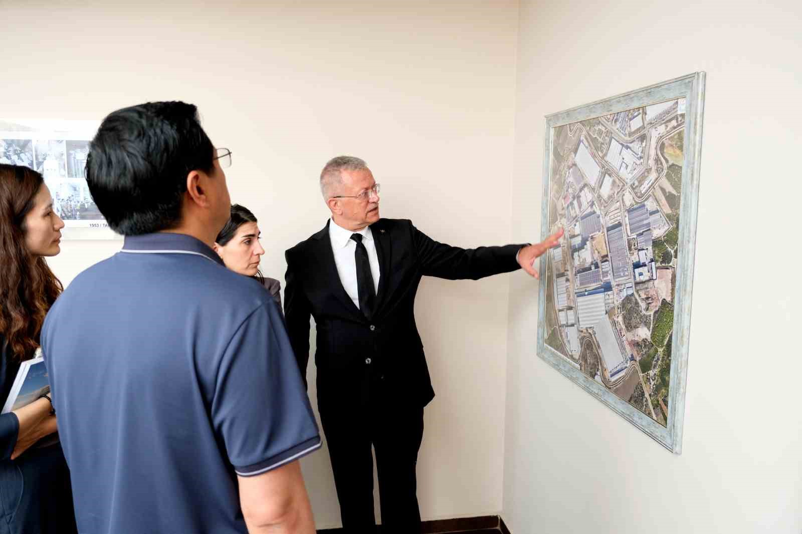 Çinli heyetten Mersin OSB’ye övgü 