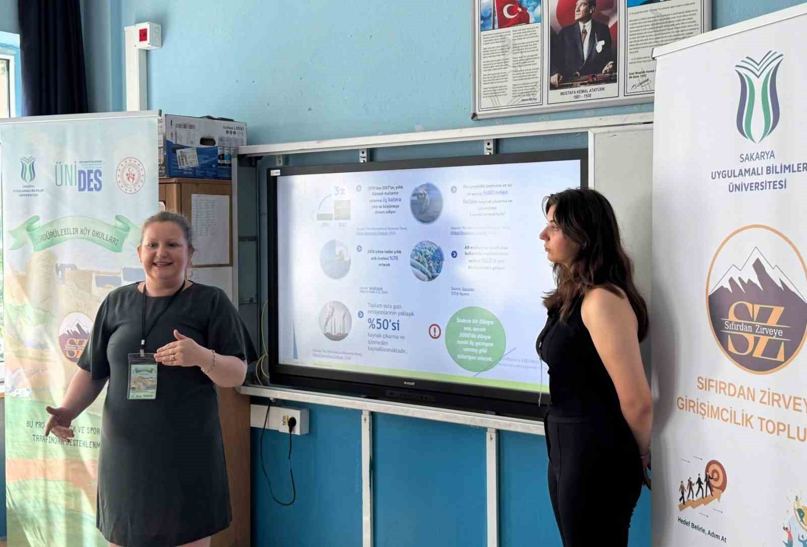 SUBÜ öğrencilerinden sürdürülebilir okulların yaygınlaşması için proje 