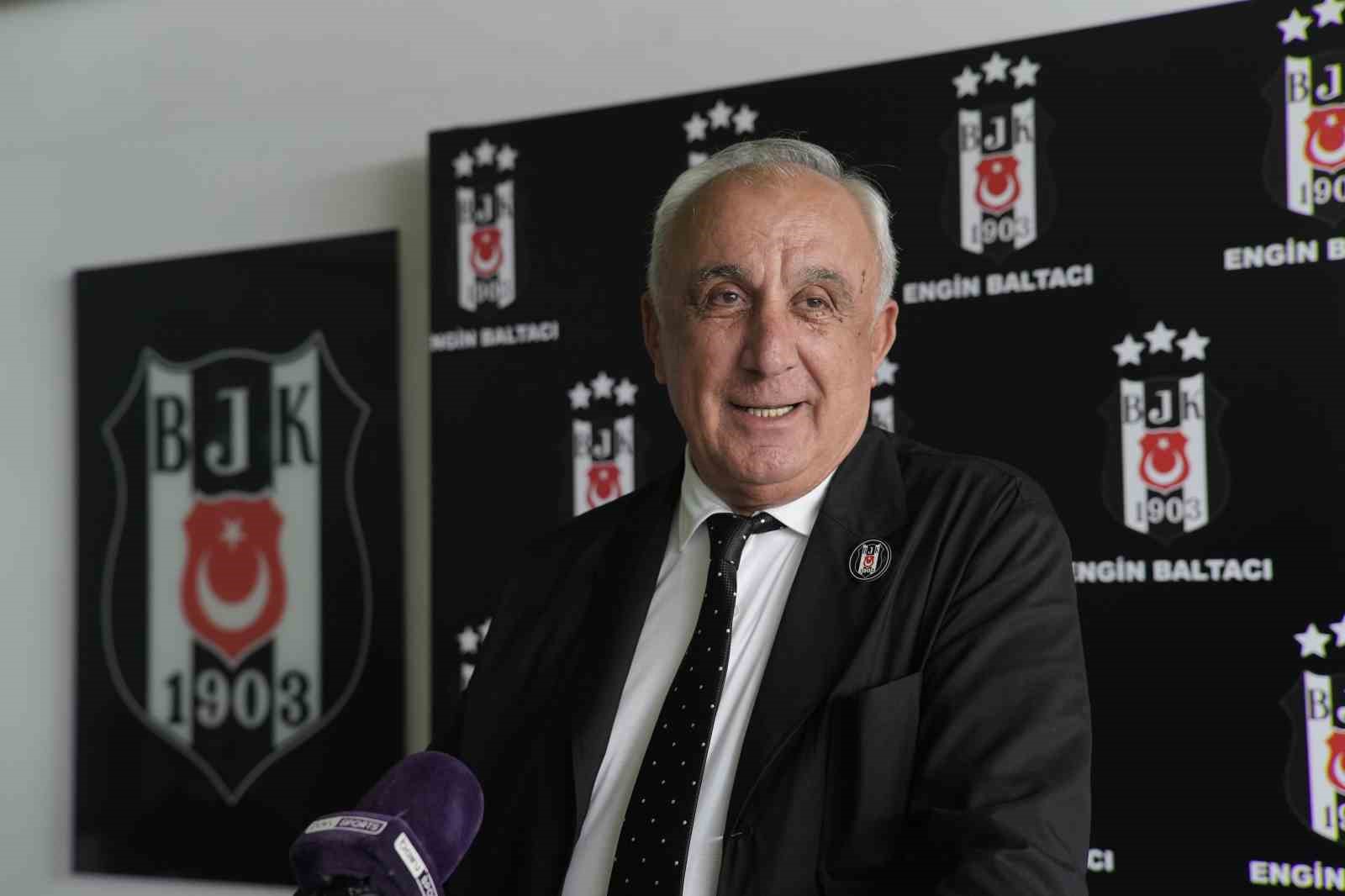 Engin Baltacı, Beşiktaş Divan Kurulu başkanlığına adaylığını resmen açıkladı 