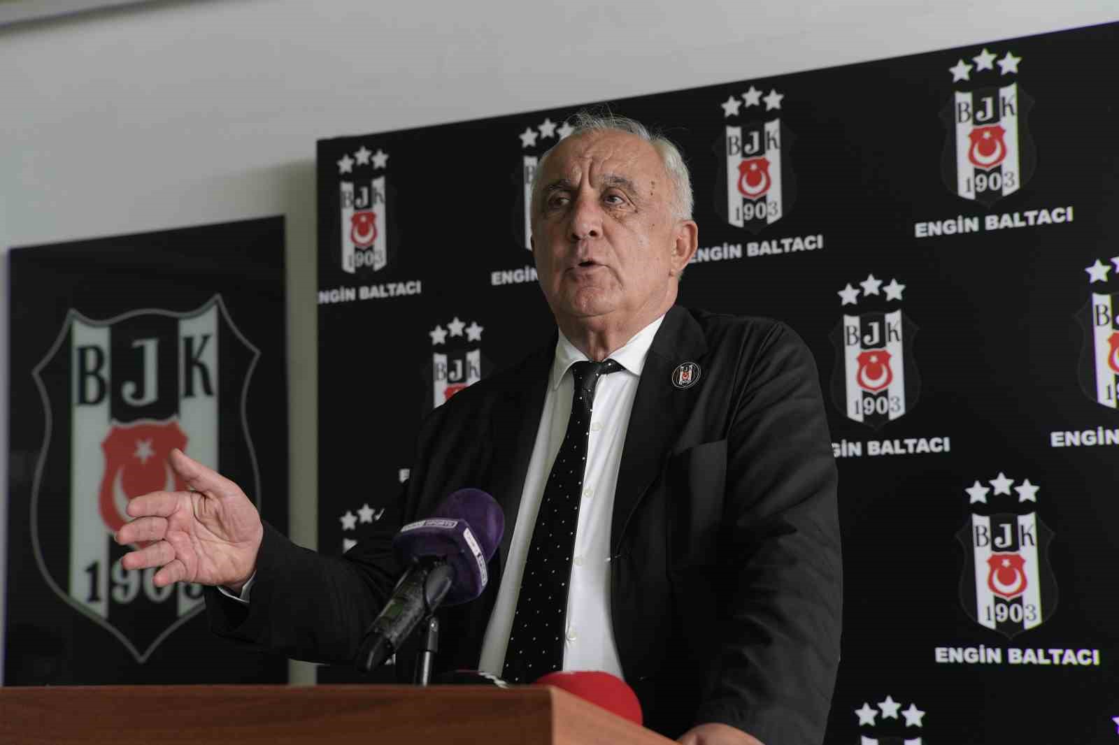 Engin Baltacı, Beşiktaş Divan Kurulu başkanlığına adaylığını resmen açıkladı 