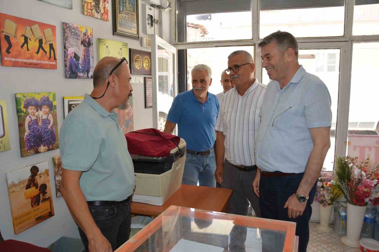Başkan Künkcü, Germencik esnafıyla bir araya geldi 